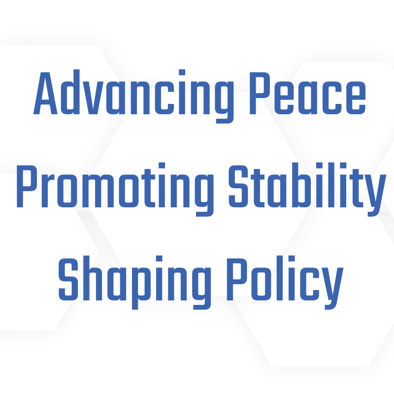 Advanced Peace Program About Us - National Institute for Deterrence Studies